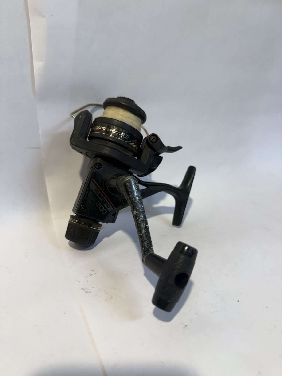 Ready To Use SHIMANO FX200 FISHING SPINNING REEL GRAPHITE OPEN FACE Ball Bearing