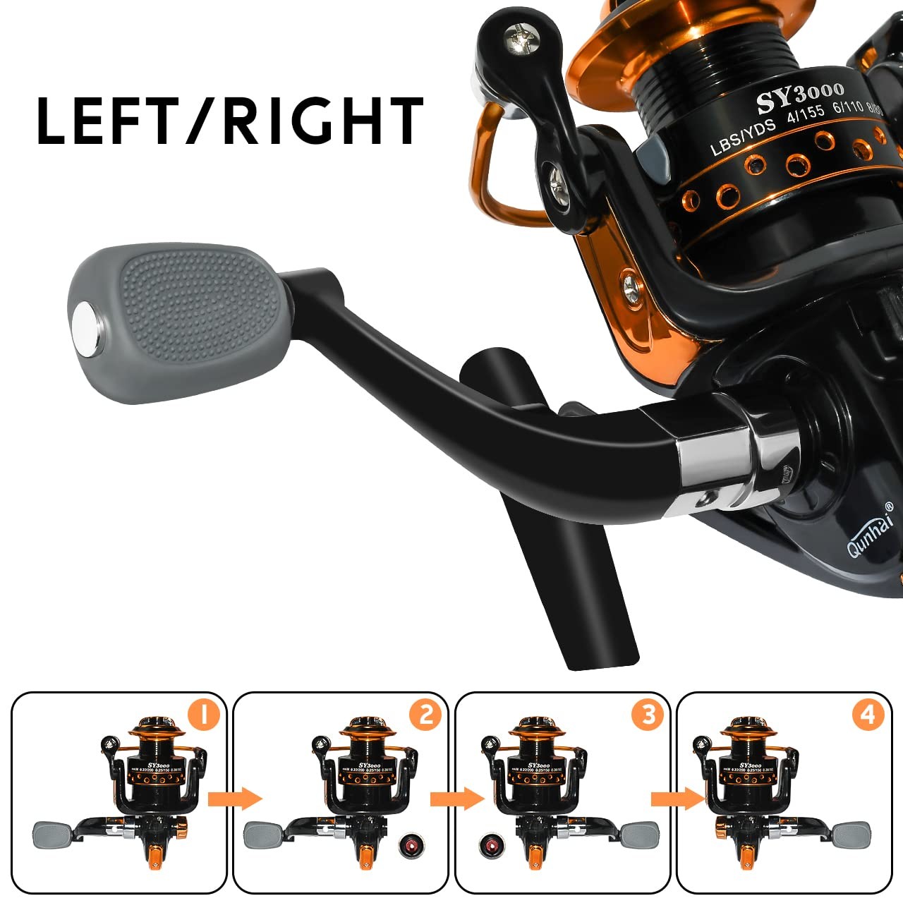 Summer and Centron Spinning Reels, 12 +1 BB Light Weight, SY3000, SY3000