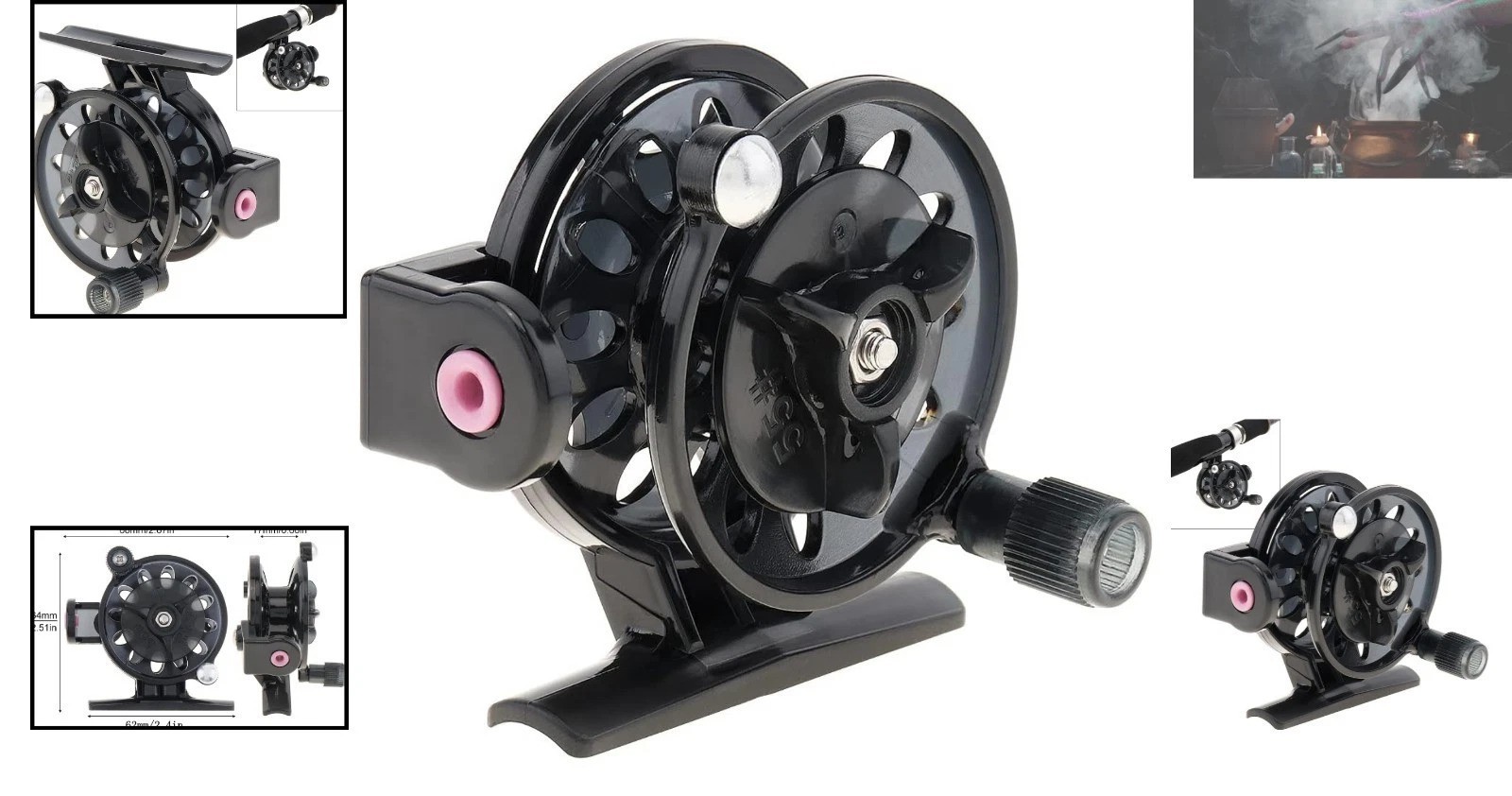 Versatile Fishing Reel for Fly Fishing & Spinning – Stable & Lightweight Design