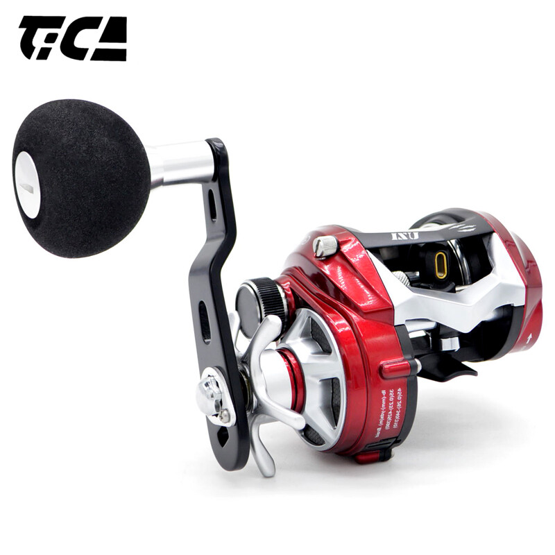 TICA High-Capacity Baitcasting Reel Centrifugal Brake Saltwater Jigging Fishing