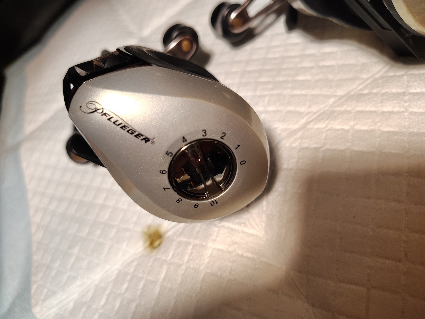 (2) PFLUGER ( TRION ) BAITCASTING REELS # TRI62LP/ SEE PHOTOS
