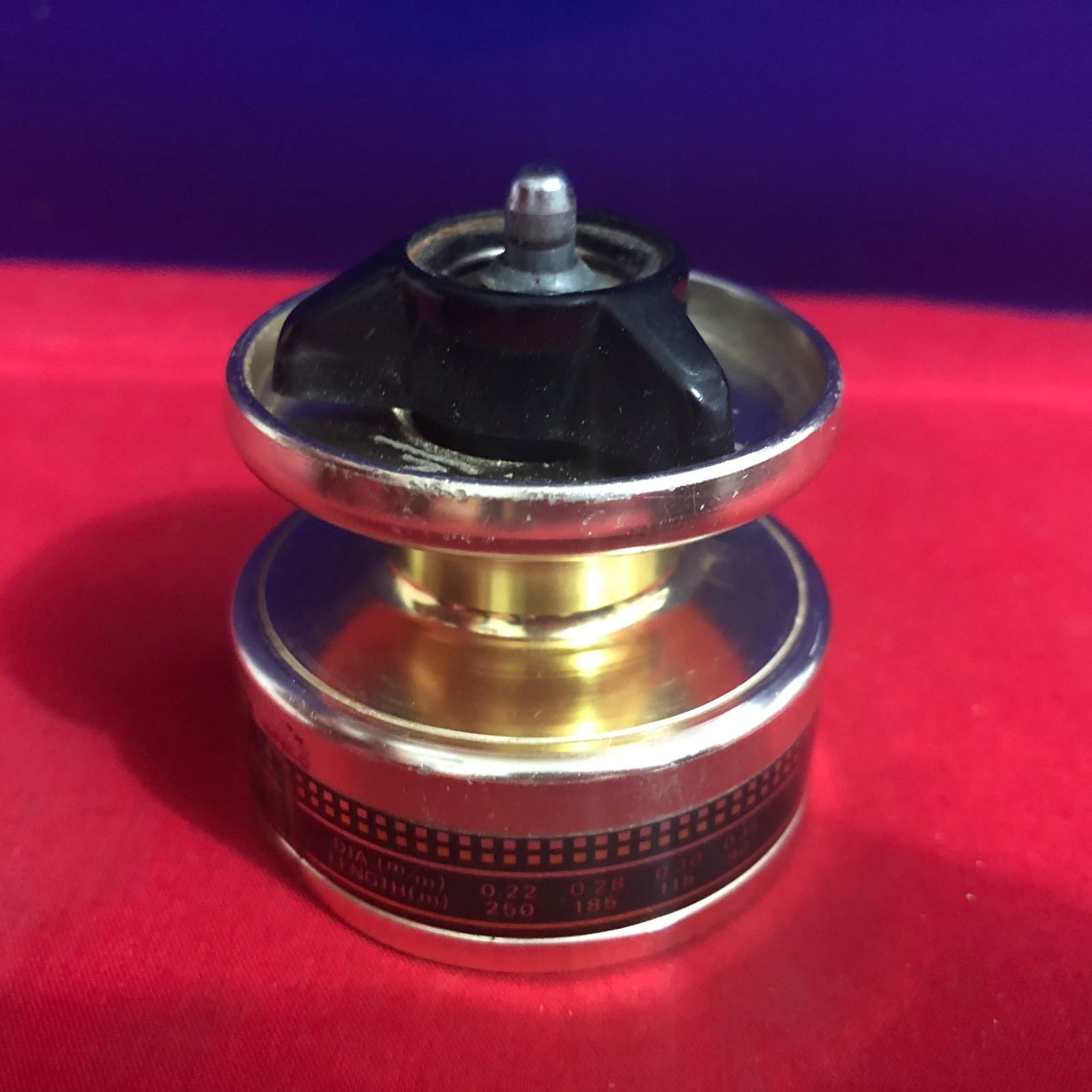 Unidentified Band Hi Speed Spinning Fishing Spool Gear ratio 1.5:1