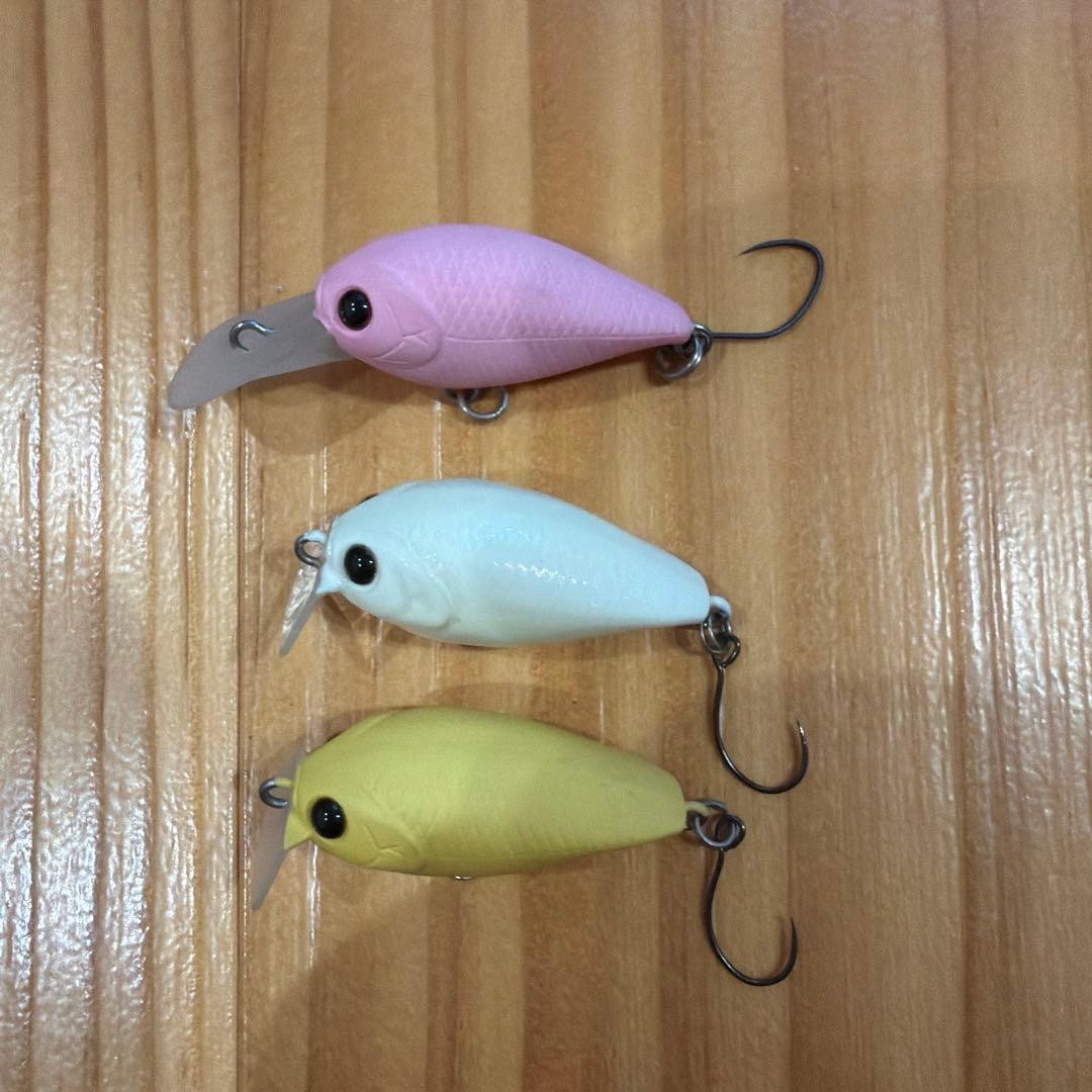 LUCKY CRAFT Shallow CRA-PEA and Deep CRA-PEA – crankbaits Lightly Used Fishing