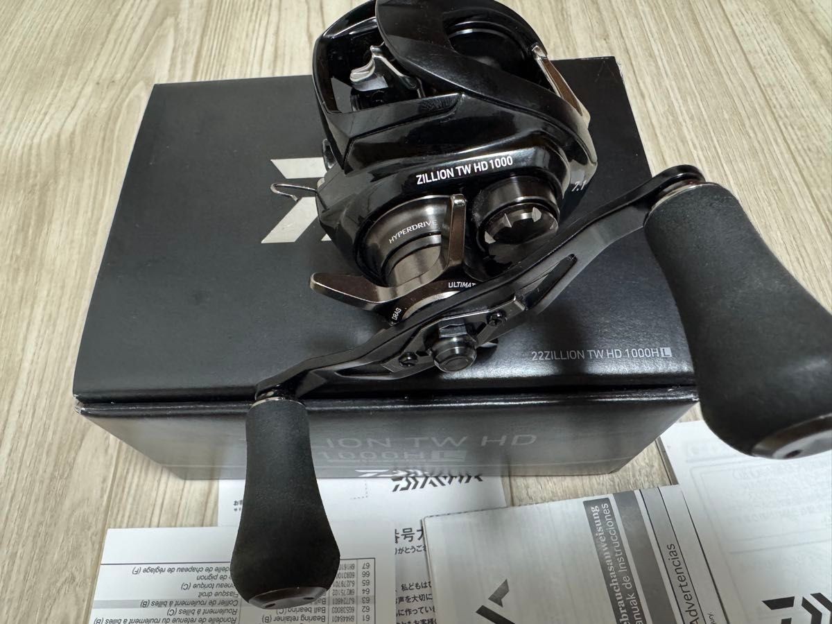 DAIWA Zillion TW HD 1000HL Left Handle Baitcasting Reel Heavy Duty Bass