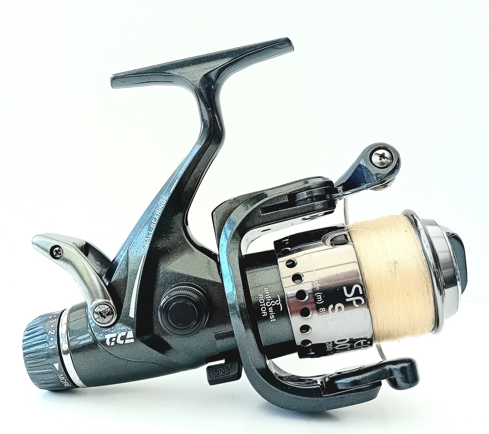 Fishing Reel Tica Sportera SR3007 Baitrunner Free Spool Feeder Carp Tackle