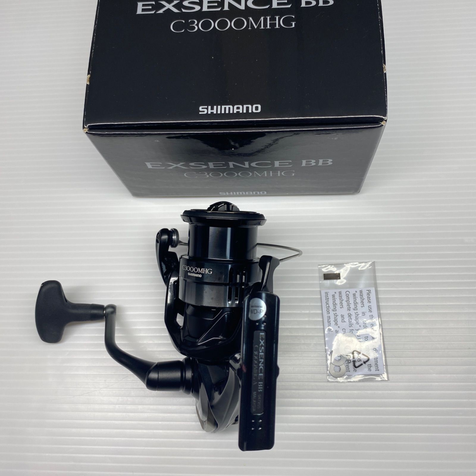 Shimano 24 EXSENCE BB C3000MHG Spinning Reel 6.0:1 9kg Drag 5+1 BB from Japan