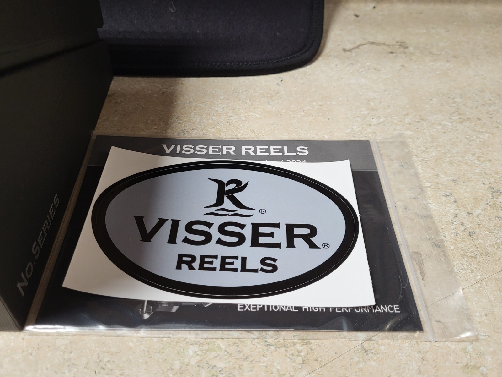 1 NEW 2025 USA MADE Visser #5 PIERMASTER Spinning Reel BLACK – FREE SHIPPING