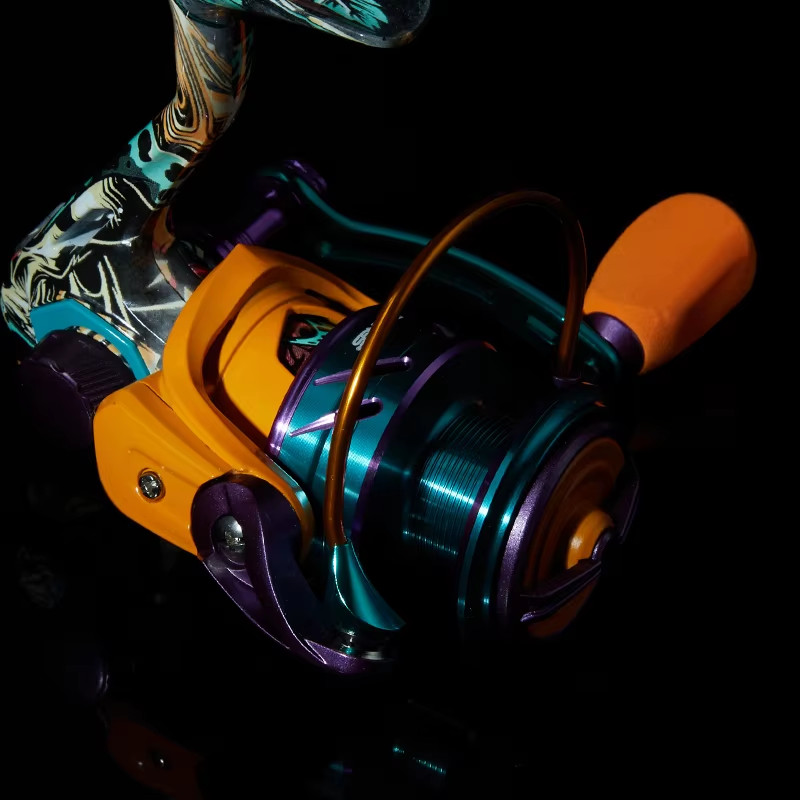 Freshwater Spinning Reel – 22lb Max Drag – 5.2:1 Gear Ratio – CNC Metal Spool