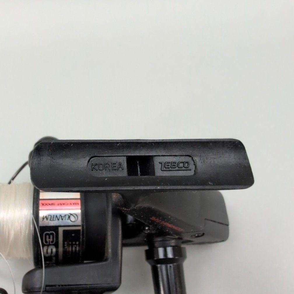Vintage Zebco Quantum SLS3 Snapshot Spinning Reel 5.3:1 Black Long Stroke
