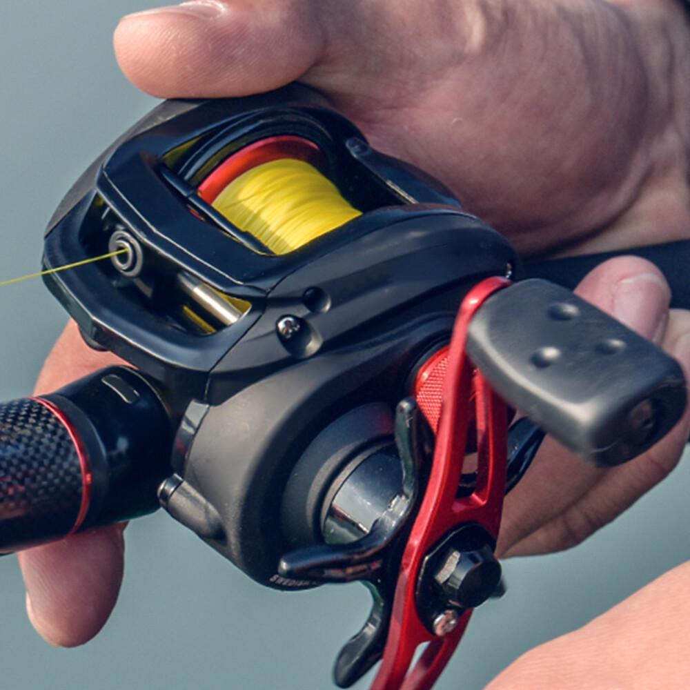 Fishing Reel 6.4:1 Lightweight Magnetic Brake System Reel Brake Force Gear