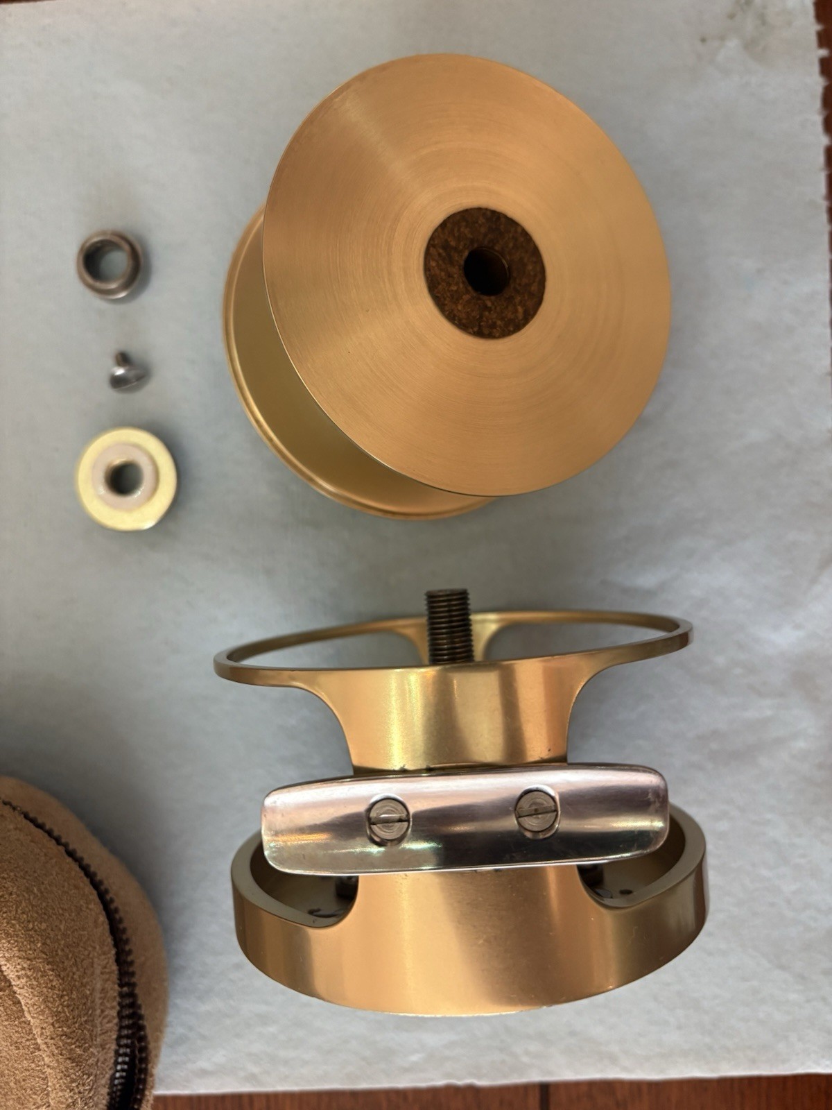 FIN-NOR DIRECT DRIVE #4 SALTWATER FLY FISHING REEL & CASE & BOX