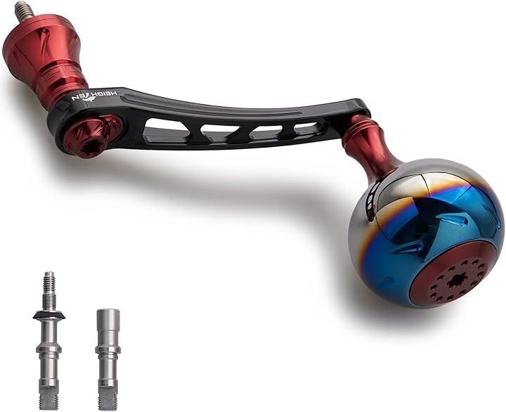 NEW SHIMANO HEIGHTEN 65 70mm Adjustable Reel Handle with 38mm Knob for Japan