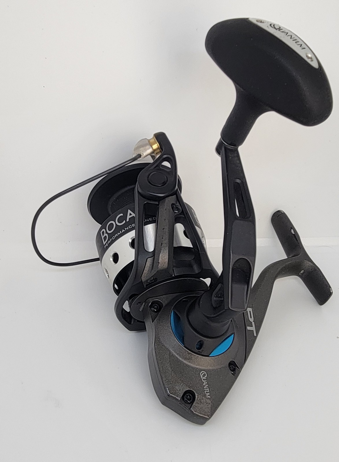 Quantum Boca 60 BSP60PTSE 7 Bearings 🔥AMBIDEXTROUS🔥 Spinning Reel Pre-owned🔥