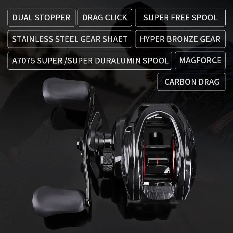 Daiwa 25 PT 300 Baitcasting Fishing Reel 13kg Max Drag Freshwater Saltwater Reel