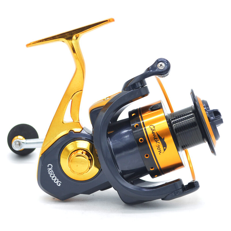 Spinning Reel 5+1 Bearings Aluminum Body & Spool 28LB Max Drag Saltwater Fishing