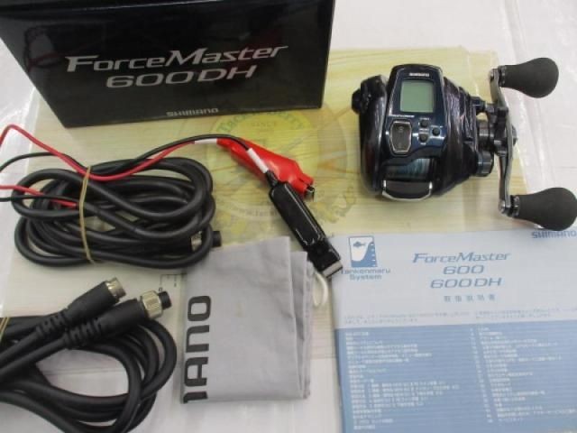 Shimano 20 Force Master 600DH Electric Reel Used