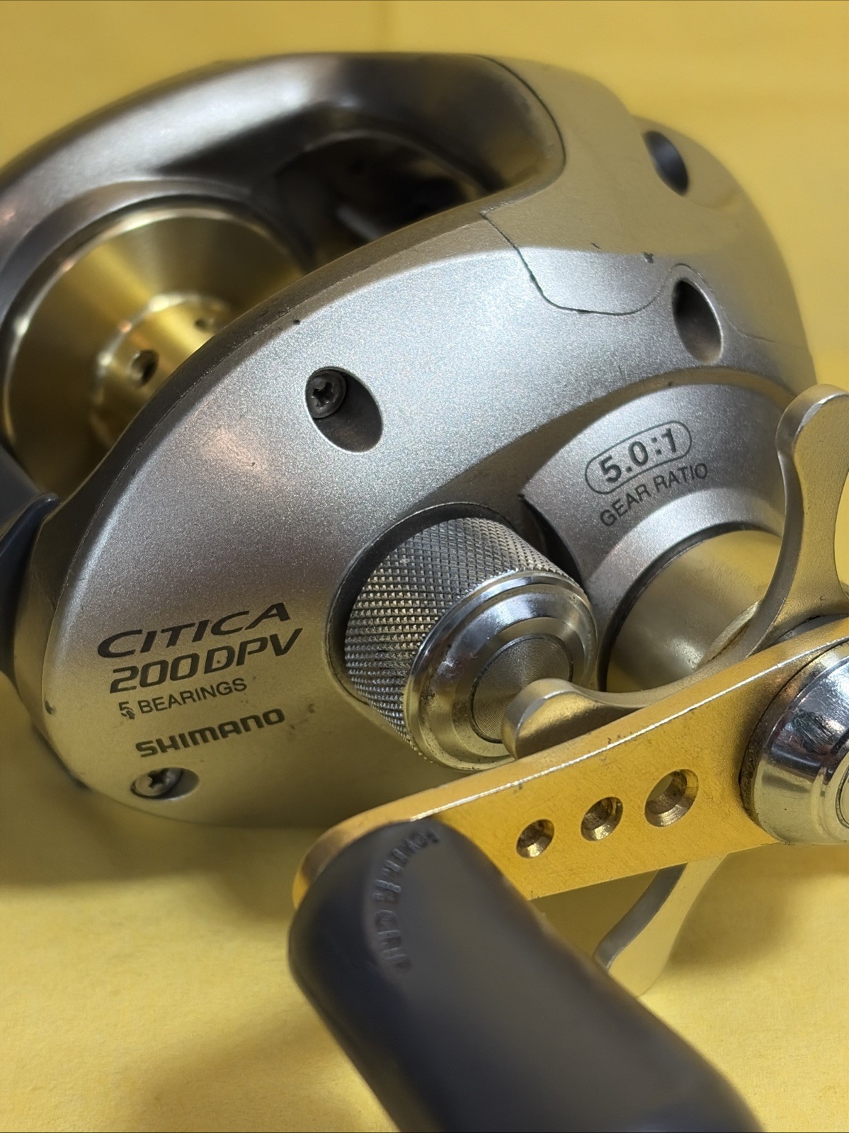 Shimano Citica 200 DPV Low Profile Baitcaster Fishing Reel Carbontex Drag