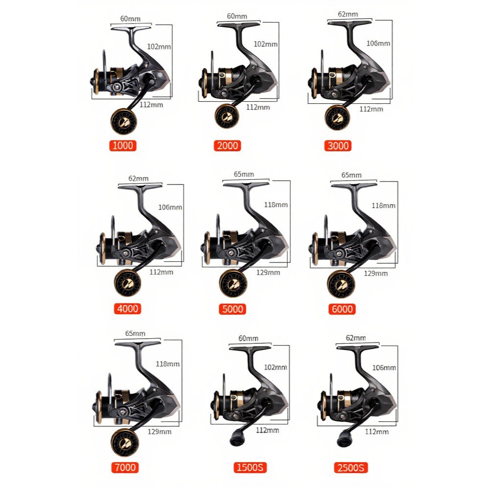 For TS Fishing Reel Featuring Tight Line Packing and Increased Line Capacity