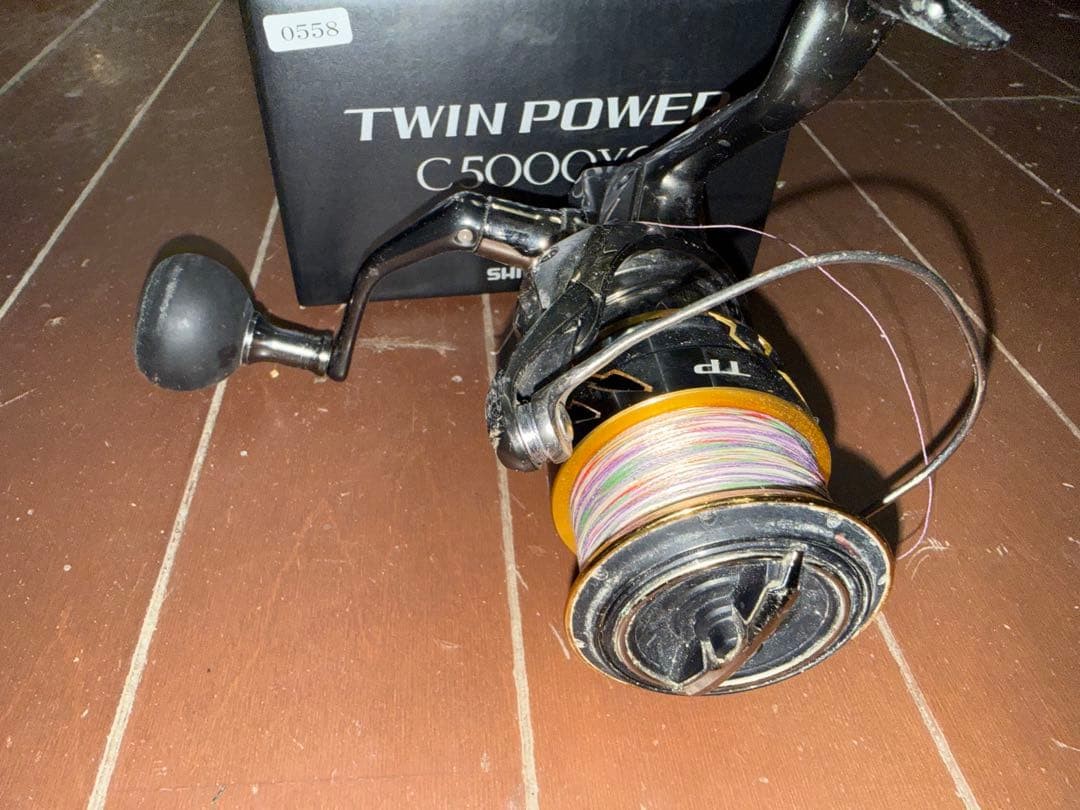 SHIMANO Spinning Reel 20 TWIN POWER C5000XG Gear Ratio: 6.2 Exc+++