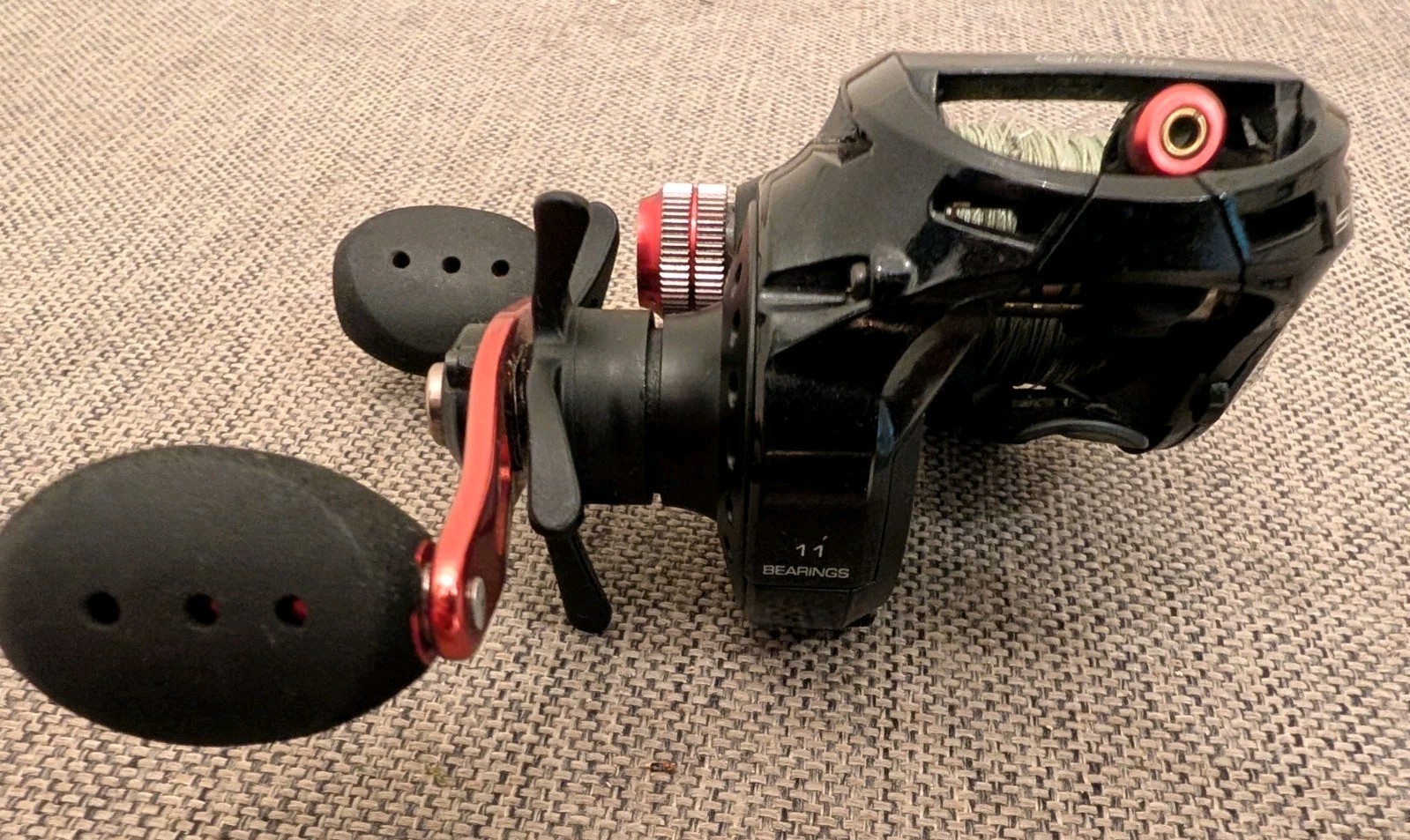 Quantum Smoke Speed Freak 8.1 GR, RH Baitcasting Reel