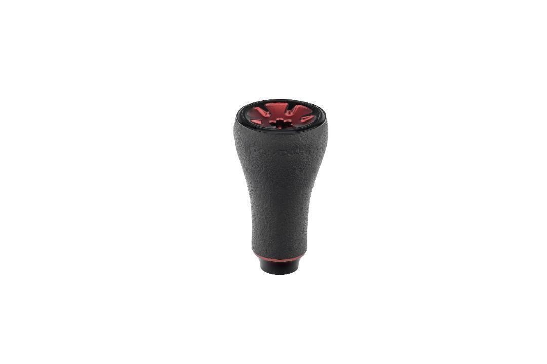 GOMEXUS Mini TPE Reel Handle Knob Red Shimano Daiwa 2pcs Set