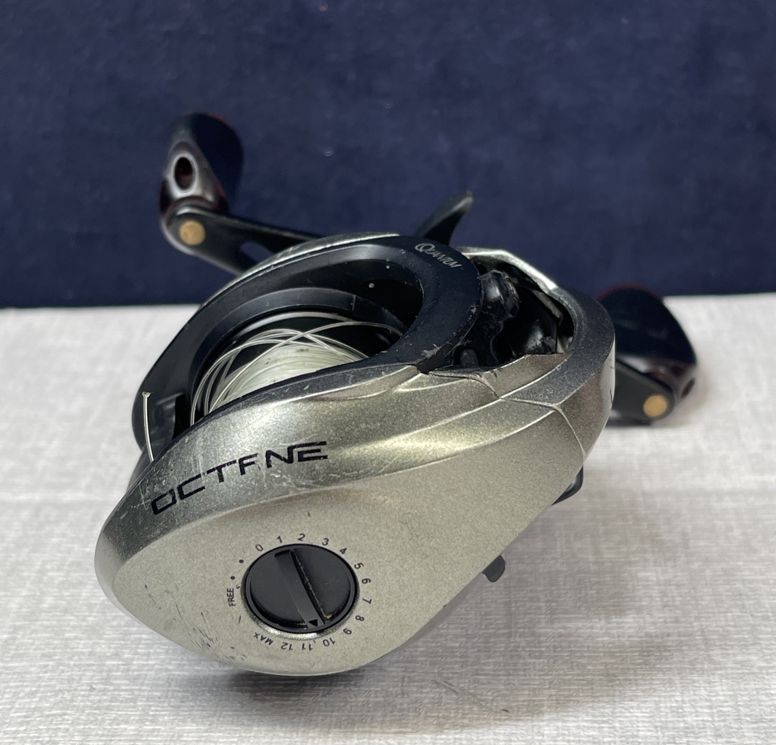 Quantum Octane OCT101CXG-GWD5 6.1:1 Gear Ratio Fishing Reel 3 Bearing