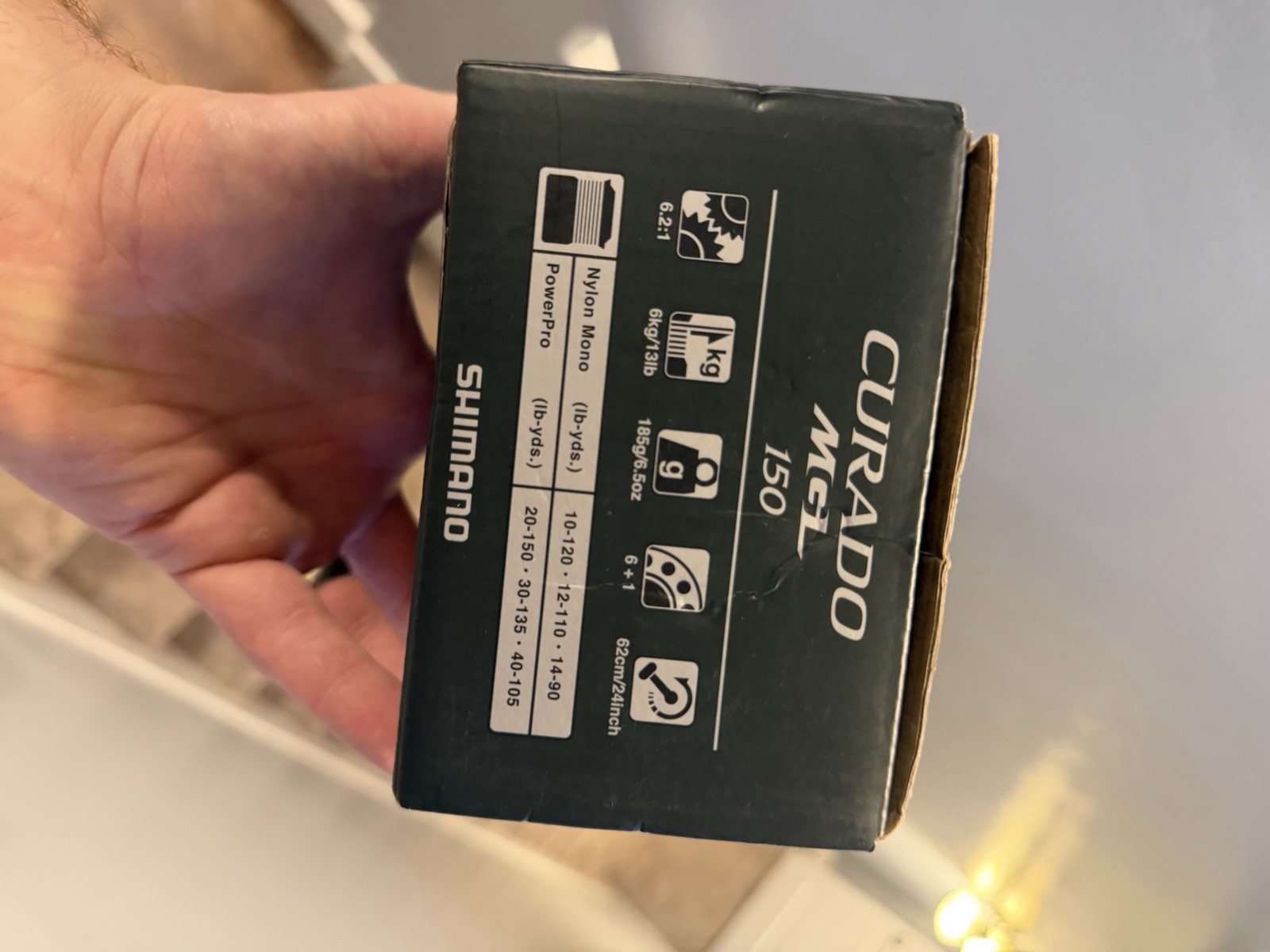Shimano Curado MGL 150 Baitcasting Reel – Right Handed BRAND NEW DISPLAY MODEL
