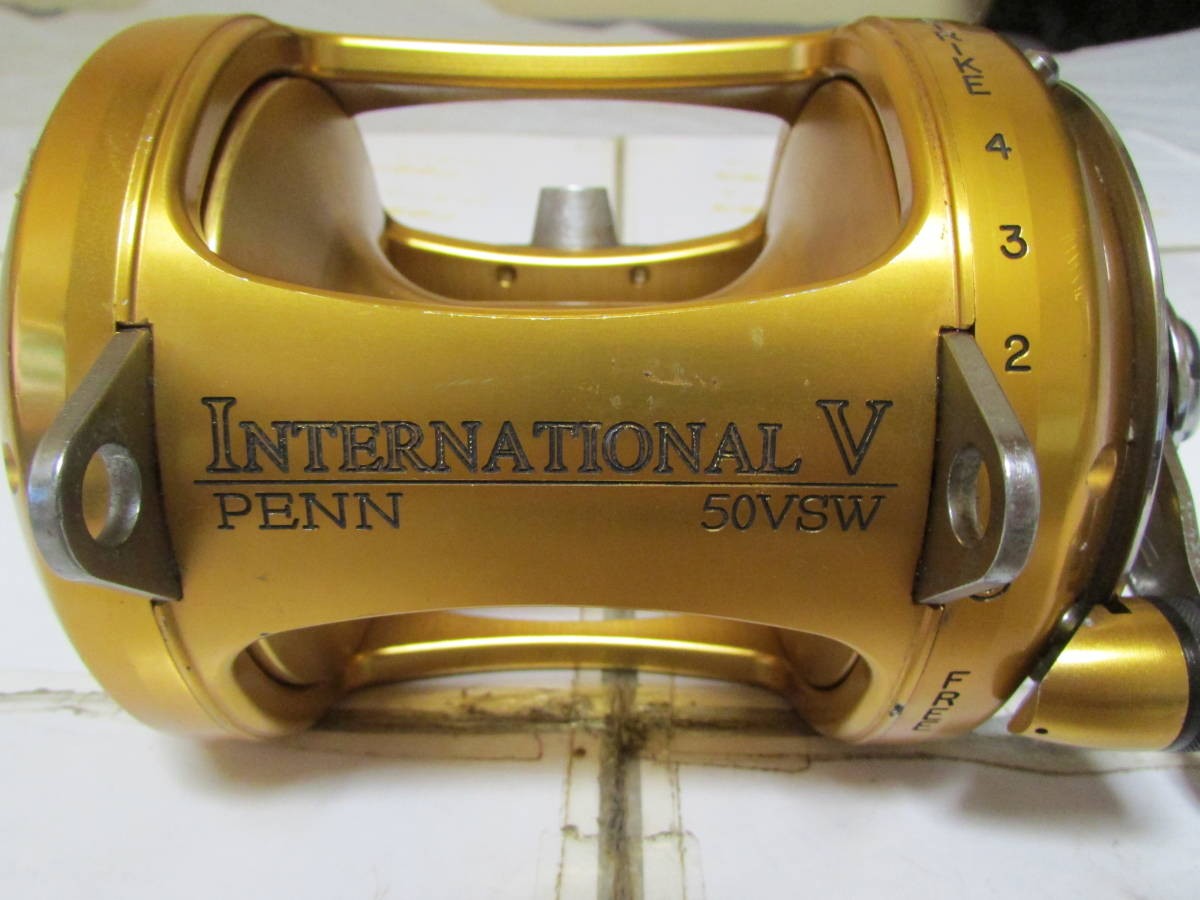 PENN INTERNATIONAL V 50VSW TROLLING REEL FOR MARLIN AND TUNA EXCELLENT+++++