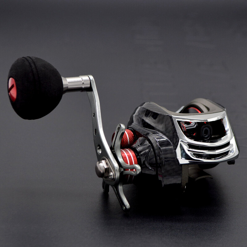 Compact Design Baitcaster 6.3:1 Gear Ratio Magnetic Brake Baitcast Fishing Reel