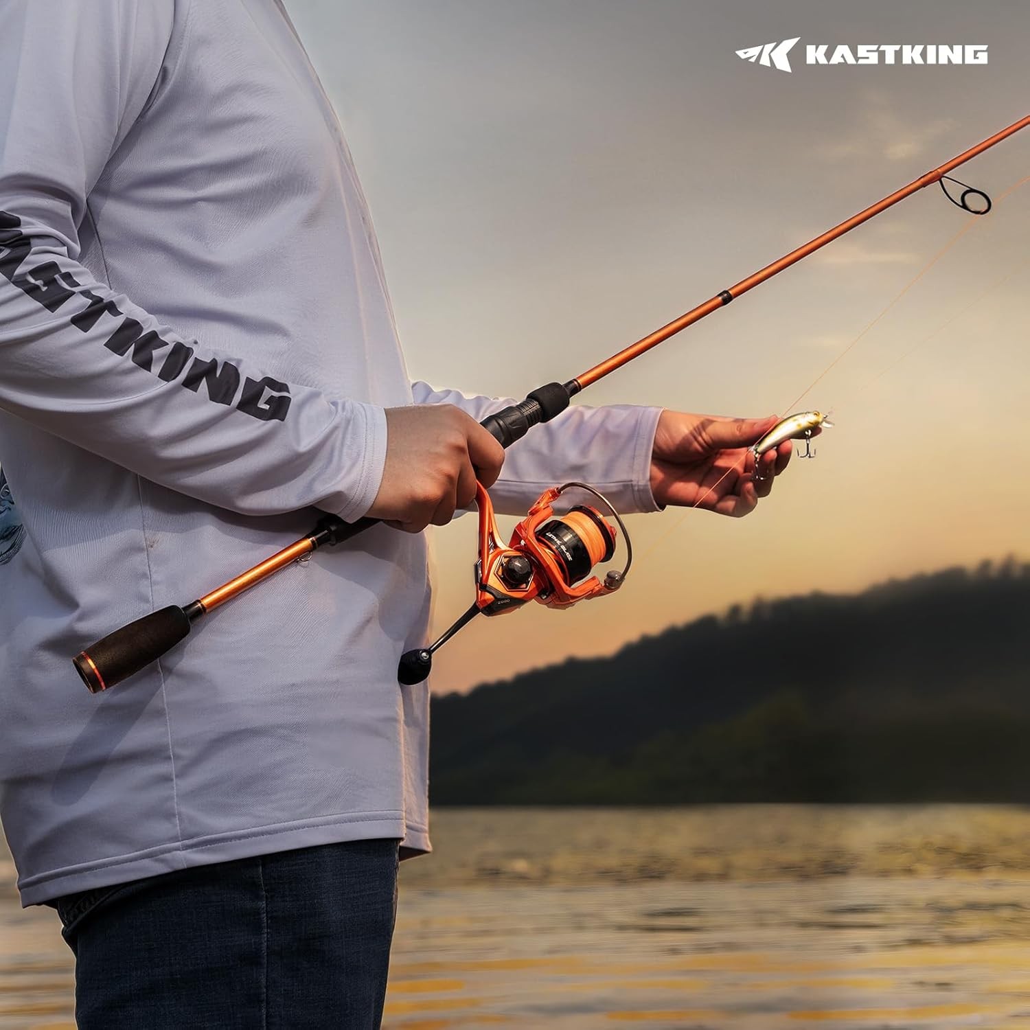 KastKing Lethal Blaze Spinning Fishing Reel, 17.6LBs Max Drag, 5.2:1 Gear Ratio,