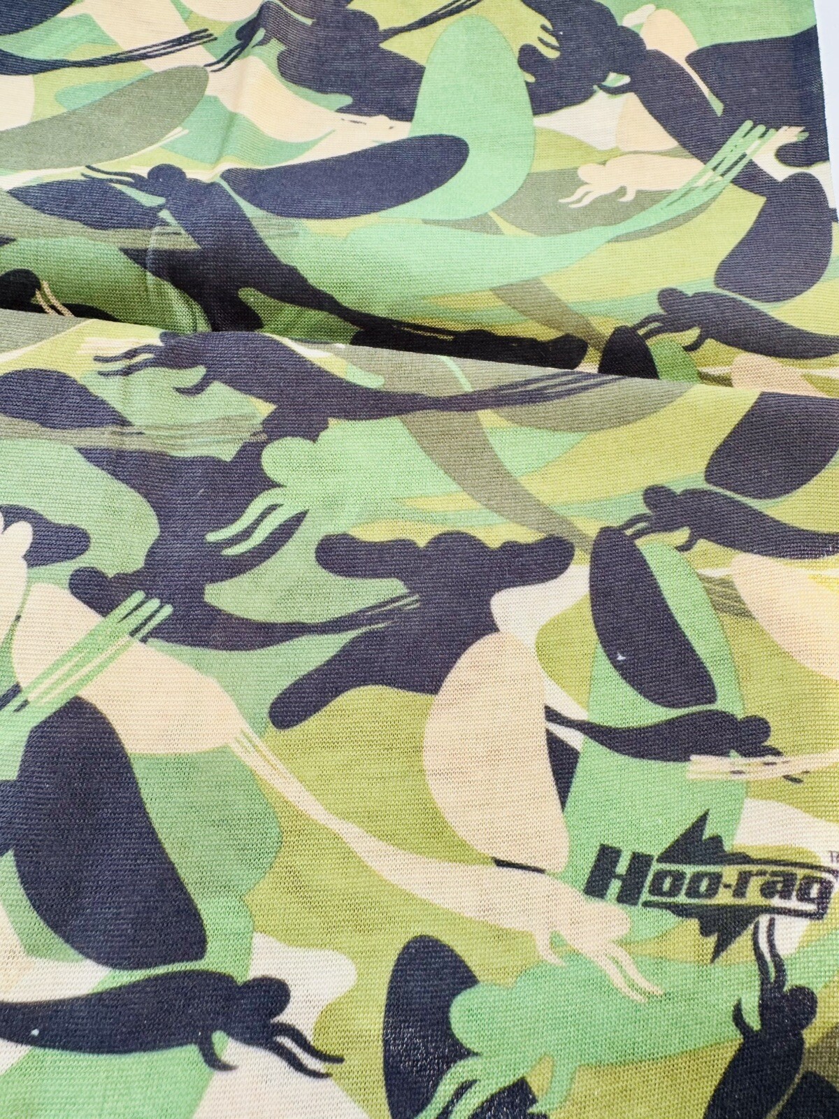 Hoo Rag Bandana Face & Neck Guard Full UV Protection Cammo Mayfly Pattern