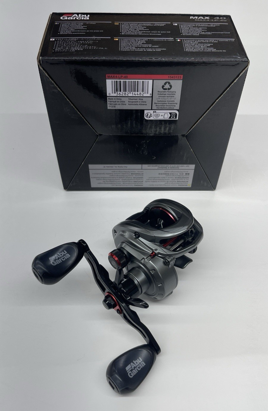 Abu Garcia Low Profile Reel Max4-LP-40 – Right Hand