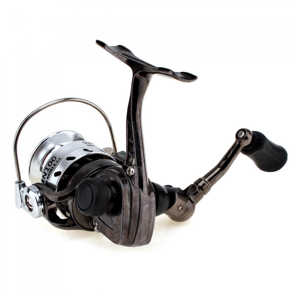 Mini Pocket Metal Fishing Wheel 4.3:1 Gear Ratio Small Compact Spinning Reel 1BB