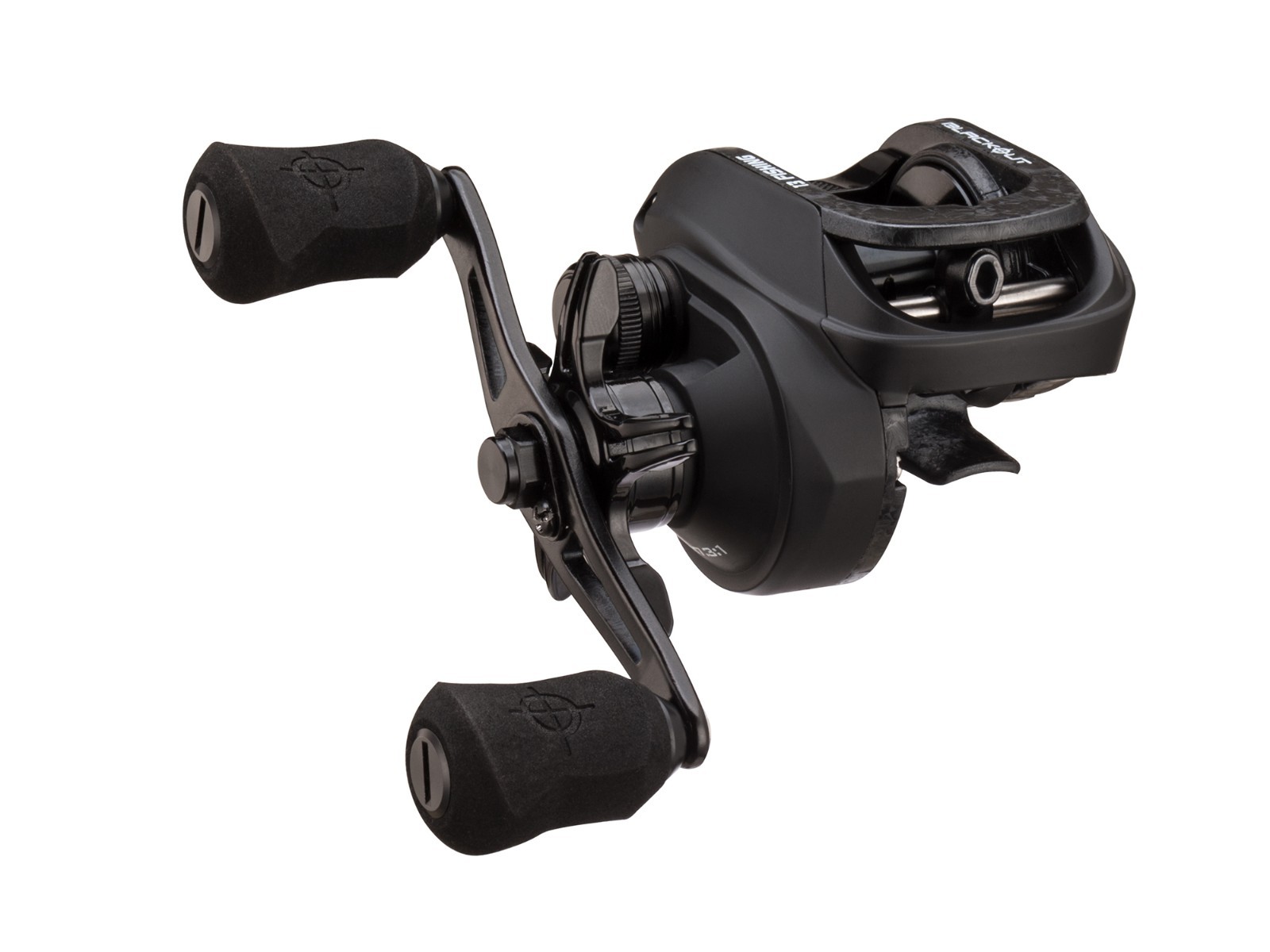 13 Fishing Origin Baitcast Fishing Reel – Black – NEW, In Box!