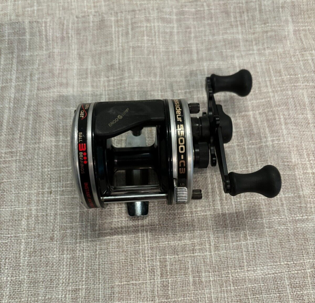 Abu Garcia Ambassadeur 5500 C3 Baitcasting Reel Made In Sweden