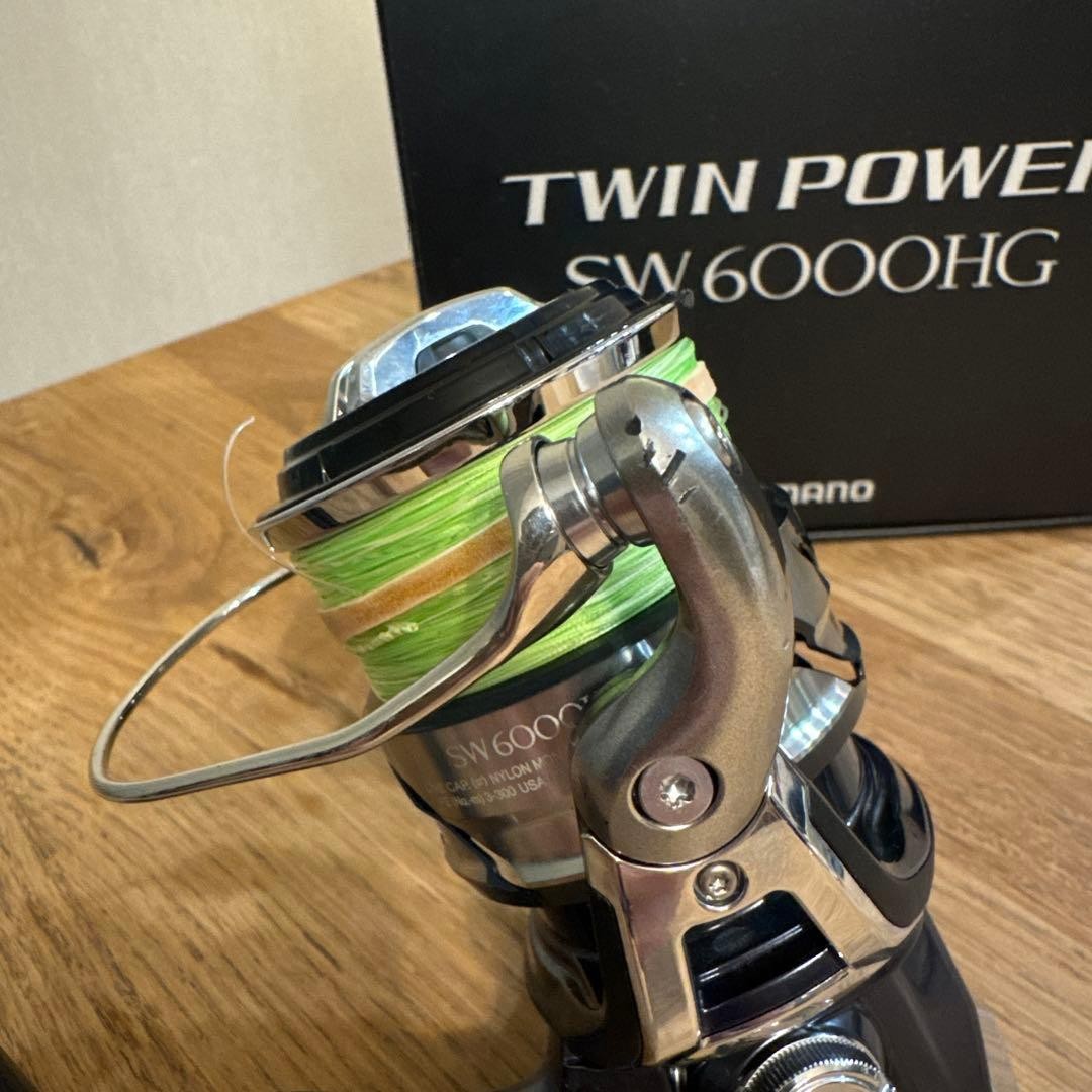 Shimano 21 Twin Power SW 6000HG Spinning Reel Full Maintenance Overhaul Unused