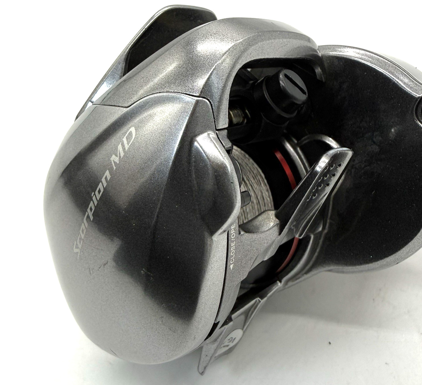 Shimano 21 Scorpion MD 301XGLH Left Baitcasting Reel with Box JAPAN „Near Mint+“