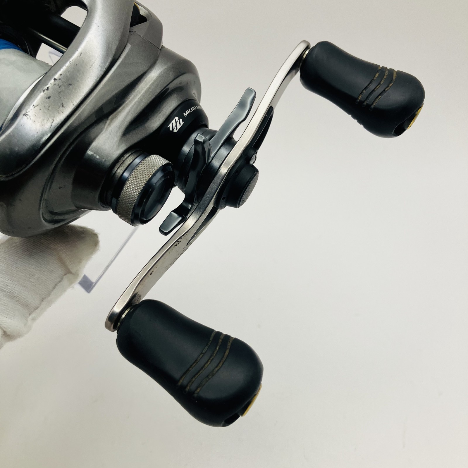„Exc+++“ Shimano 15 Metanium DC HG Right Handle Baitcasting Reel JAPAN s0480