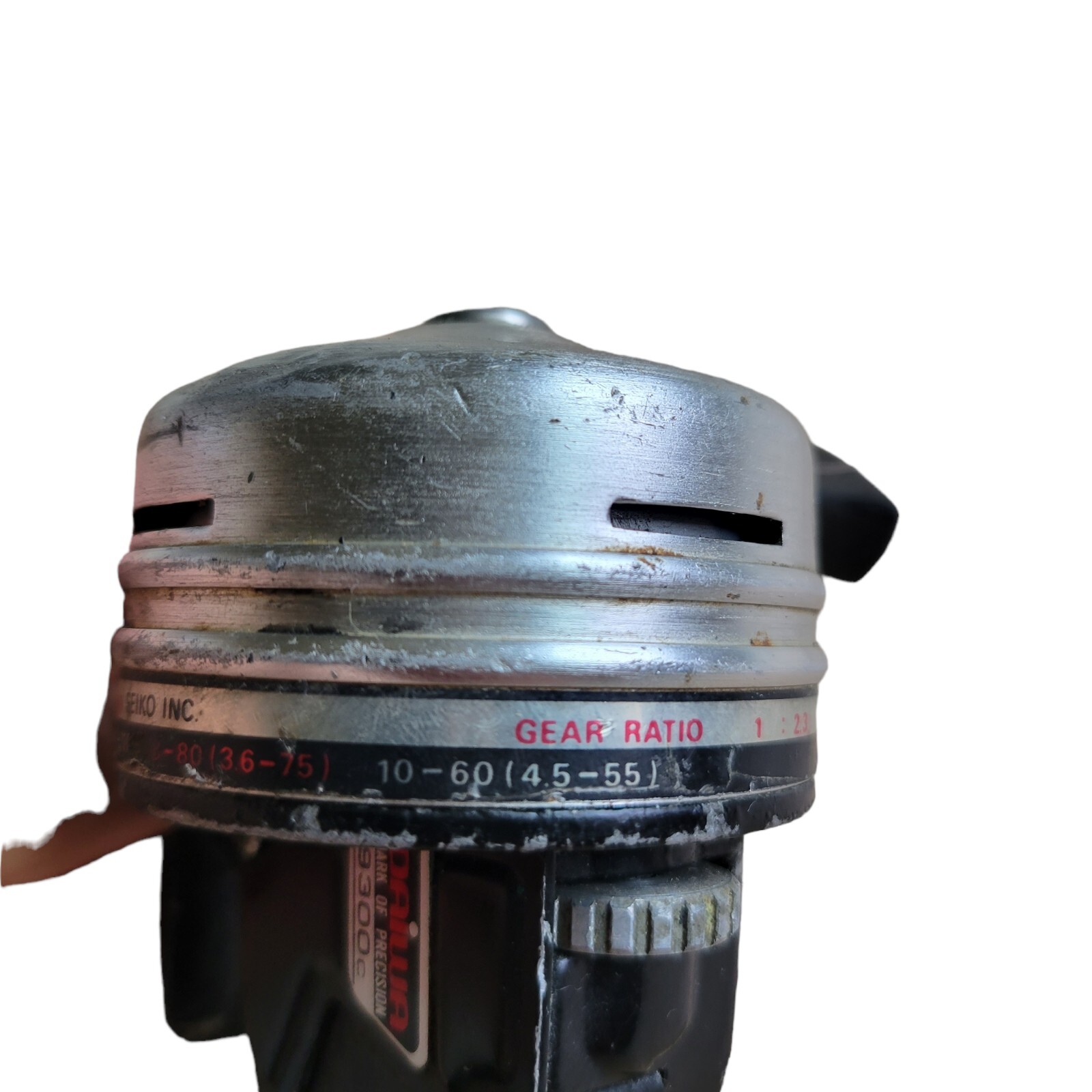 Vintage Fishing Spin Cast Reel Designed by Daiwa Seiko 9300c Mark of Precision.