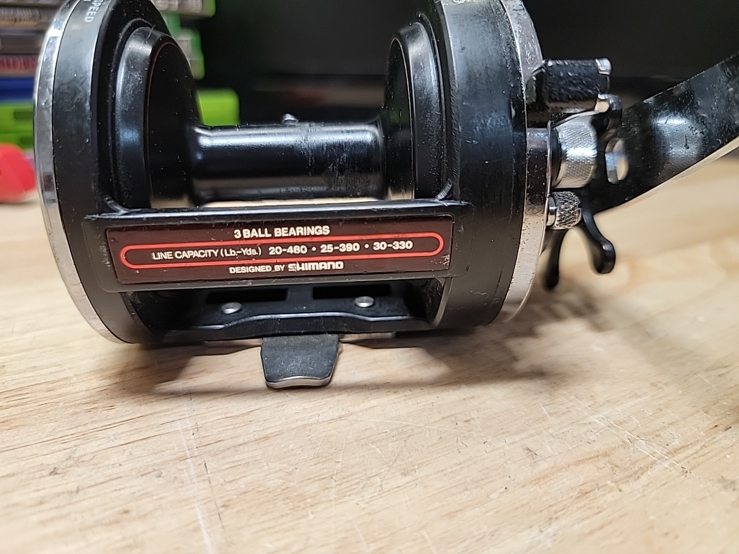 Shimano Triton Mark IV S XHS Fishing Reel Ball Bearing Titanium Drag Japan 5:1