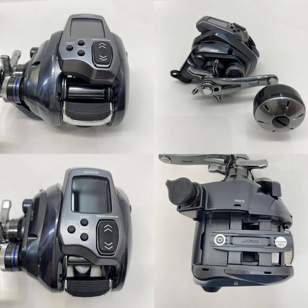 SHIMANO 23 ForceMaster 601 Left Hand Electric Fishing Reel Model 045072 Japan