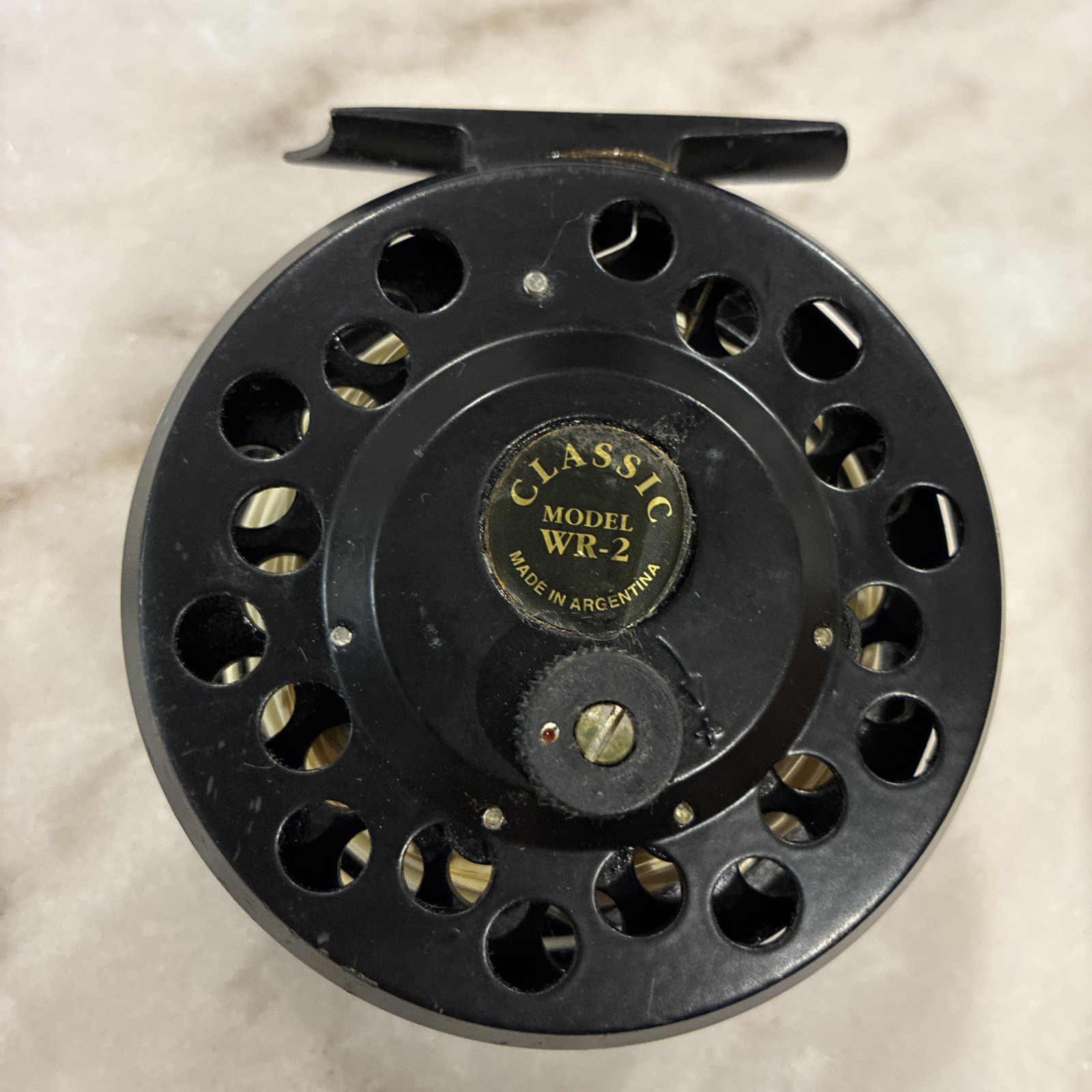 Preowned White River Classic Model WR-2 Fly Fishing Reel (Mounting Foot Damaged)