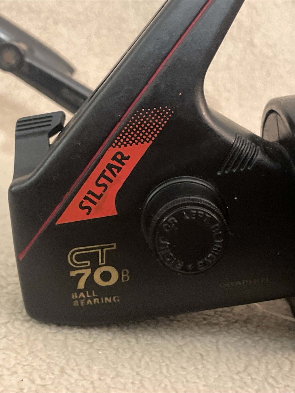 Vintage Silstar CT70 Graphite Fishing Reel Made in Korea