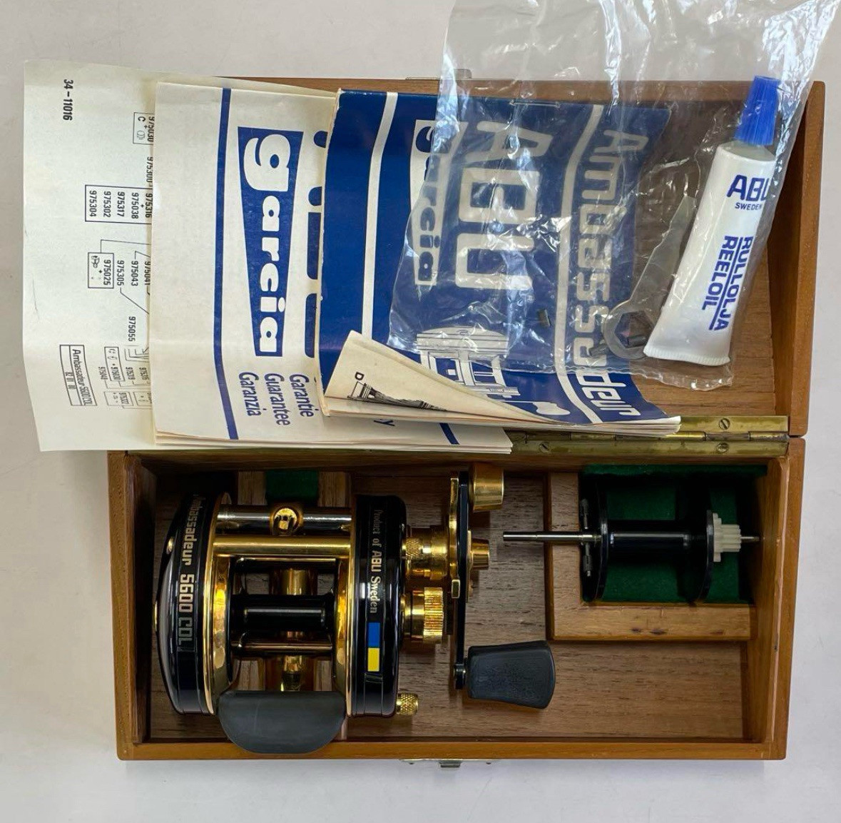Abu Garcia Ambassadeur 5600 CDL 1983’s #831000 NIB Reel Ship From Japan