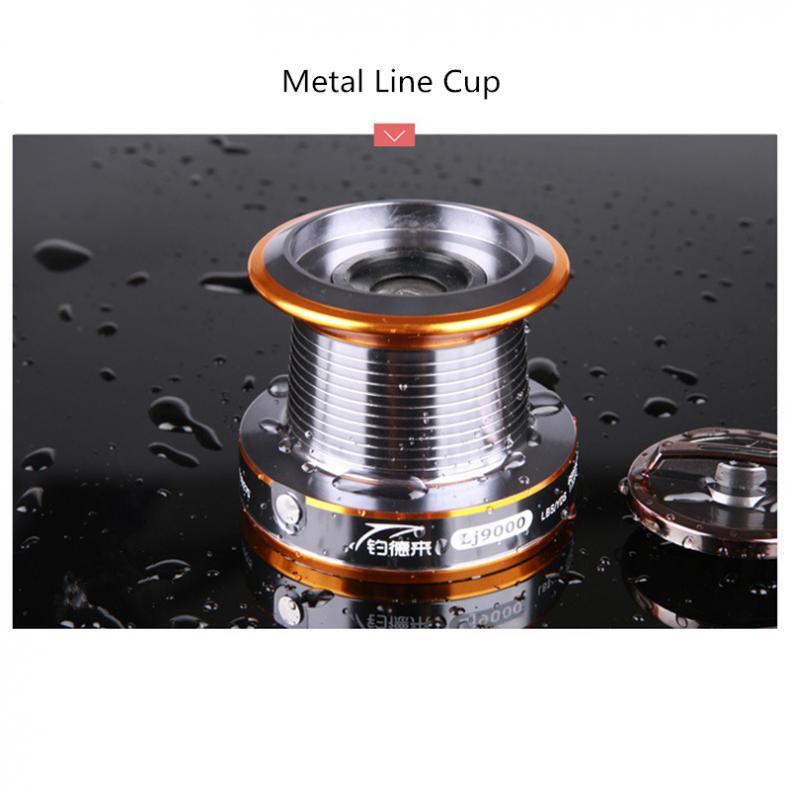 12+1BB Surf Fishing Reel Full Metal Body Spinning Reel for Carp Fishing Sea Reel