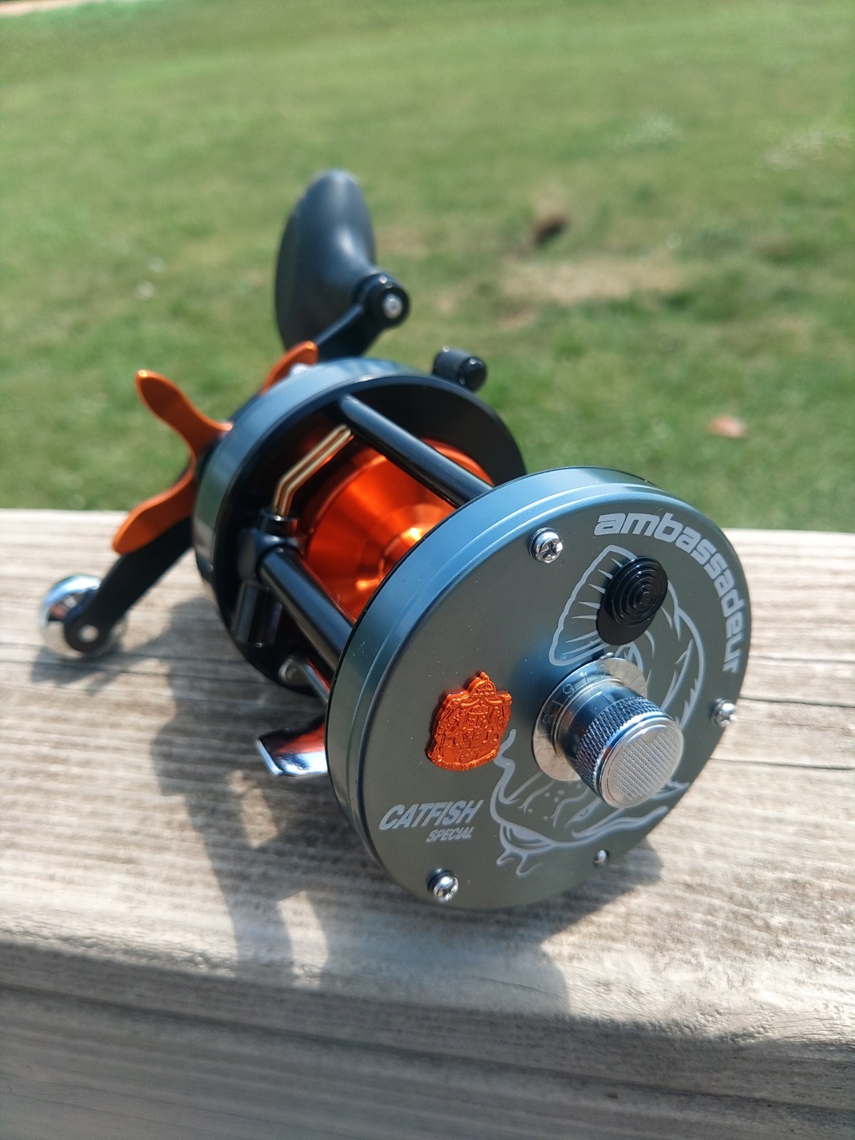 Abu Garcia C3-7000CATSPC22 Catfish Special Baitcast Reel. New In Box! C3-7000