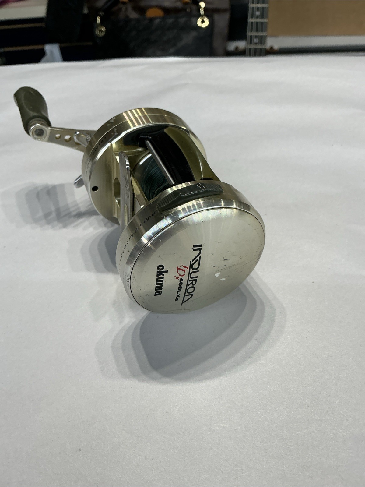 Okuma Induron IDX 400LXa Baitcasting Fishing Reel w/ Bait Clicker