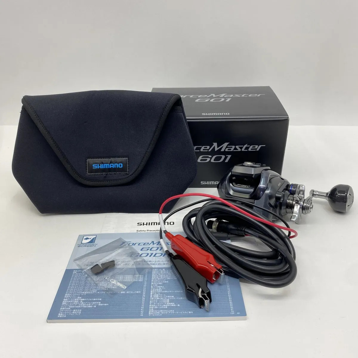 SHIMANO 23 ForceMaster 601 Left Hand Electric Fishing Reel Model 045072 Japan