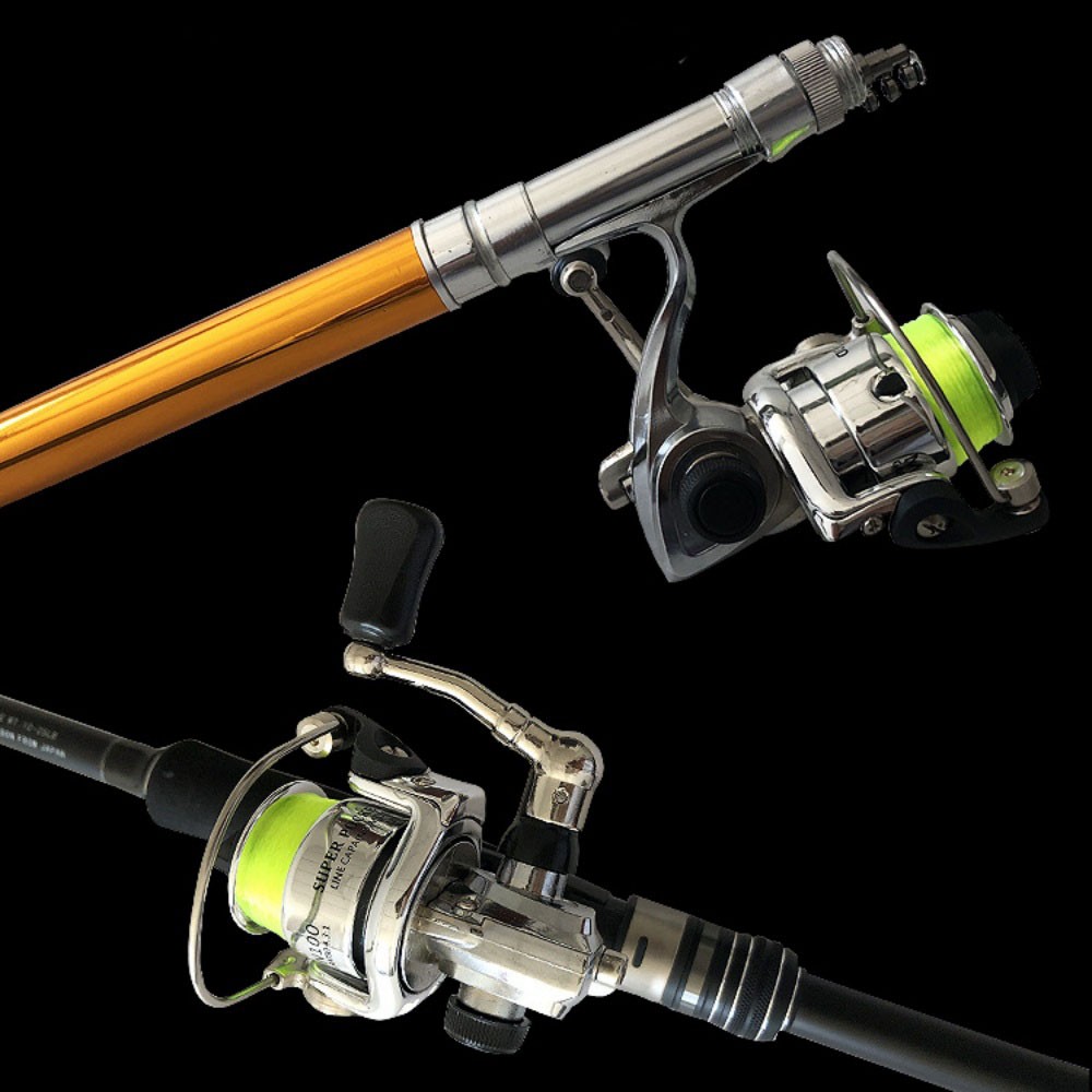 Pocket Mini 100 Spinning Reel Fishing Tackle Small Spinning Reel 4.3:1 Metal