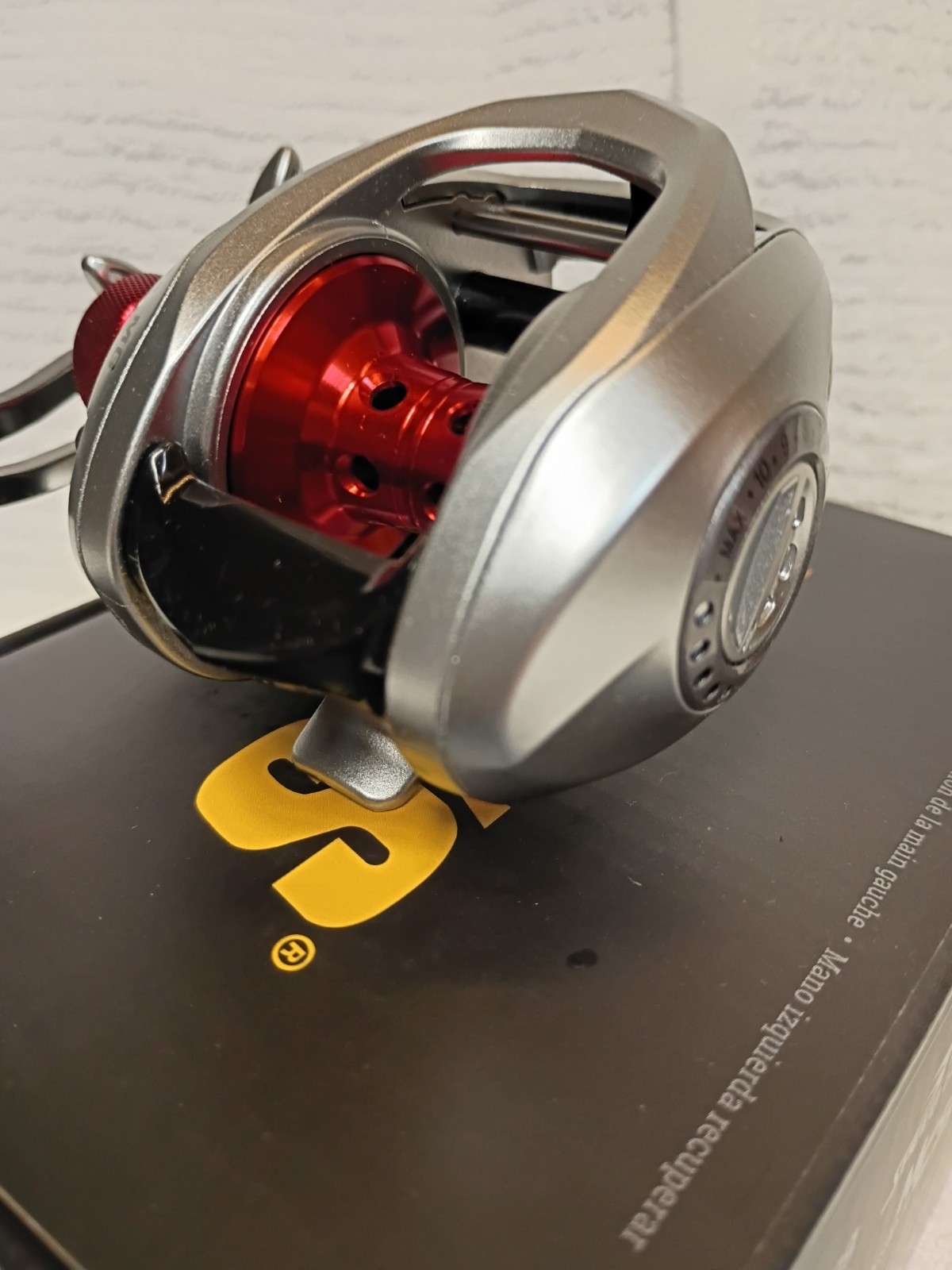 LEW’S LASER MG SPEED SPOOL SLP LSG1SHLAMG 7.5:1 LEFT HAND BAITCAST REEL